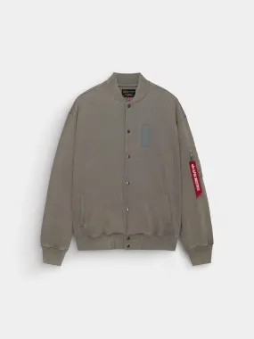 FRENCH TERRY MA-1 JACKET Abrasion Proof Shoulders Street Comfort