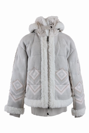 AntiPilling Finish Wool Shearling Jacket