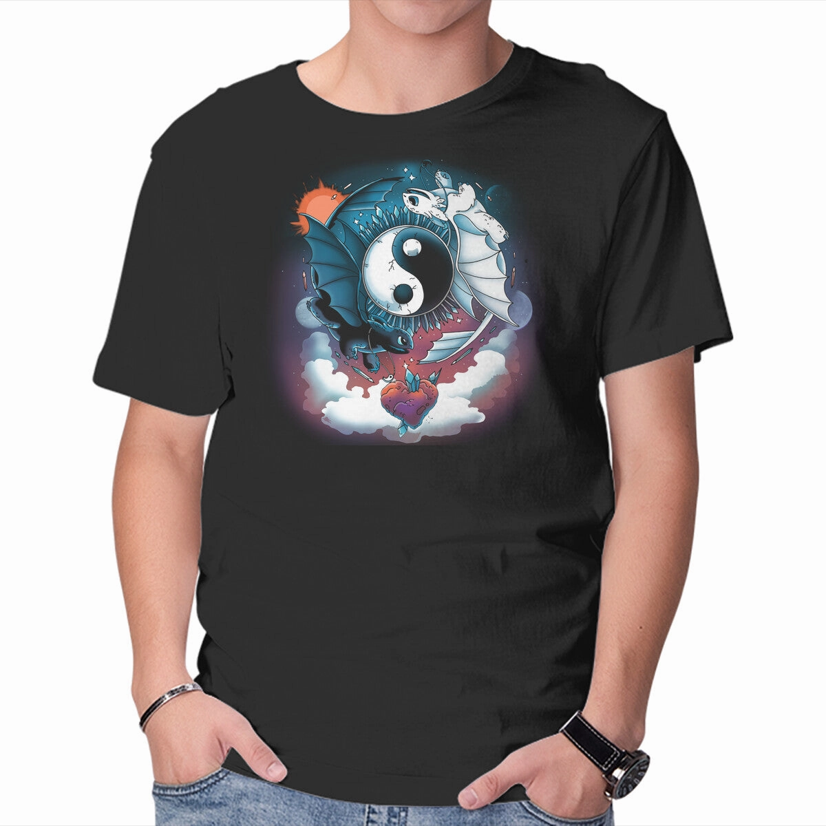 Yin Yang Dragons Effortless Wear