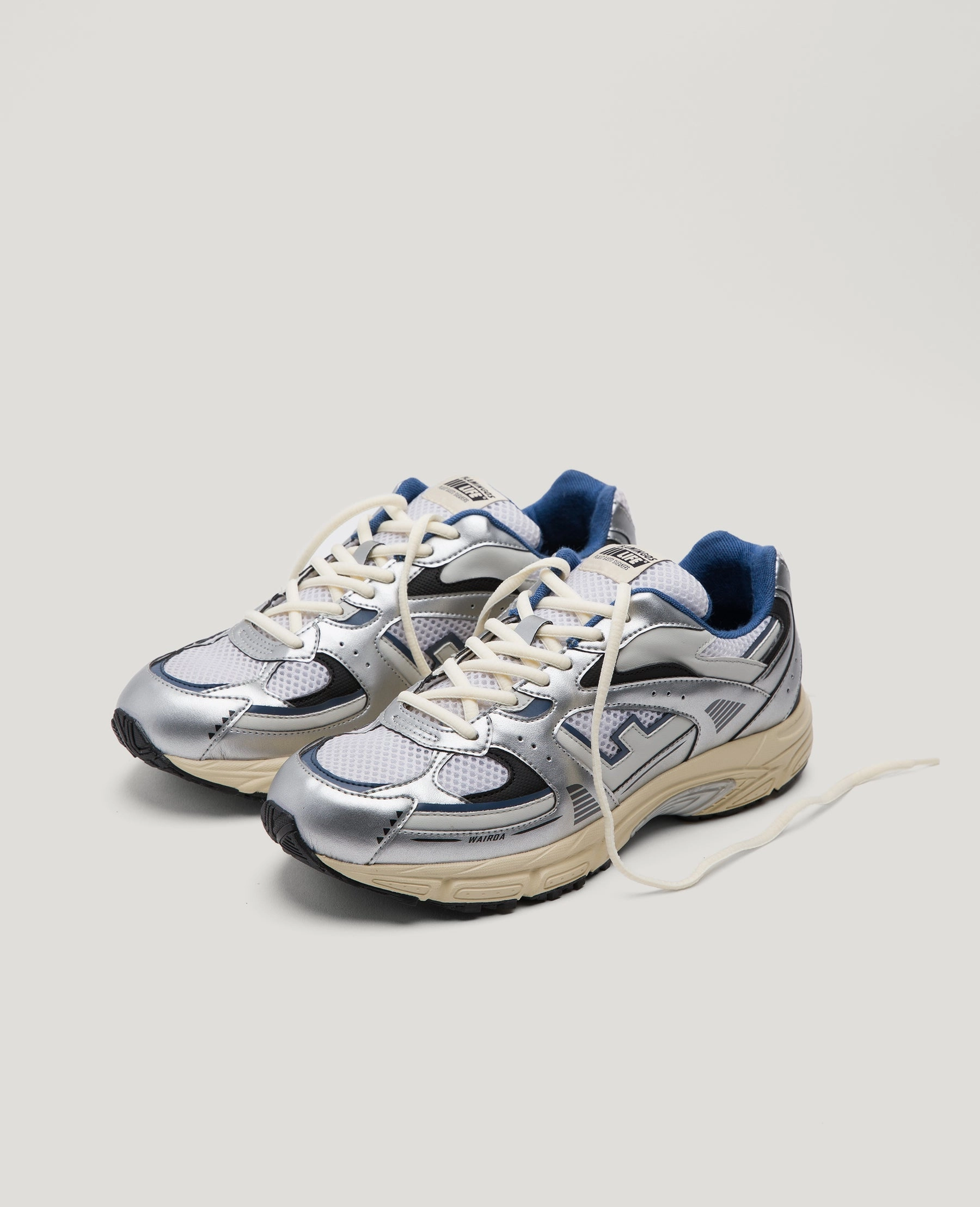 Wairoa Sneaker in Silver from Flamingos Life Aerated Insole