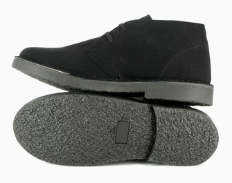 Bush Boot Black from Vegetarian Shoes Low Profile Rough Terrain