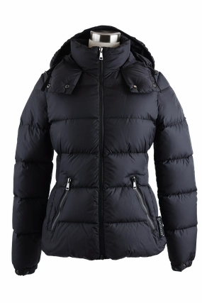 Zippered Closures HighVisibility Trims Don Down Bomber Jacket