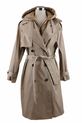 Trisha Trench Coat W/ Removable Down Insert NoiseFreeMaterial