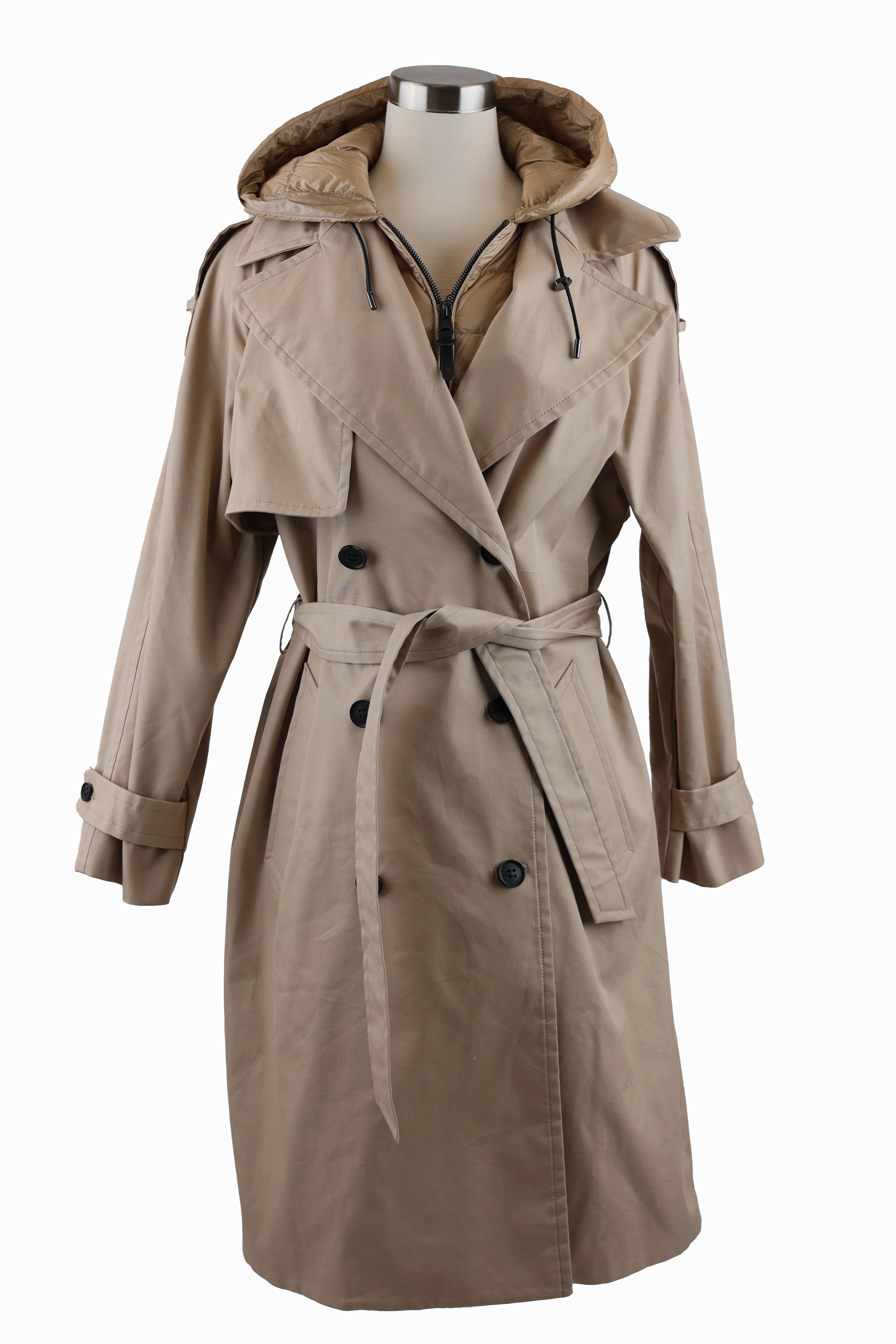 Trisha Trench Coat W/ Removable Down Insert NoiseFreeMaterial