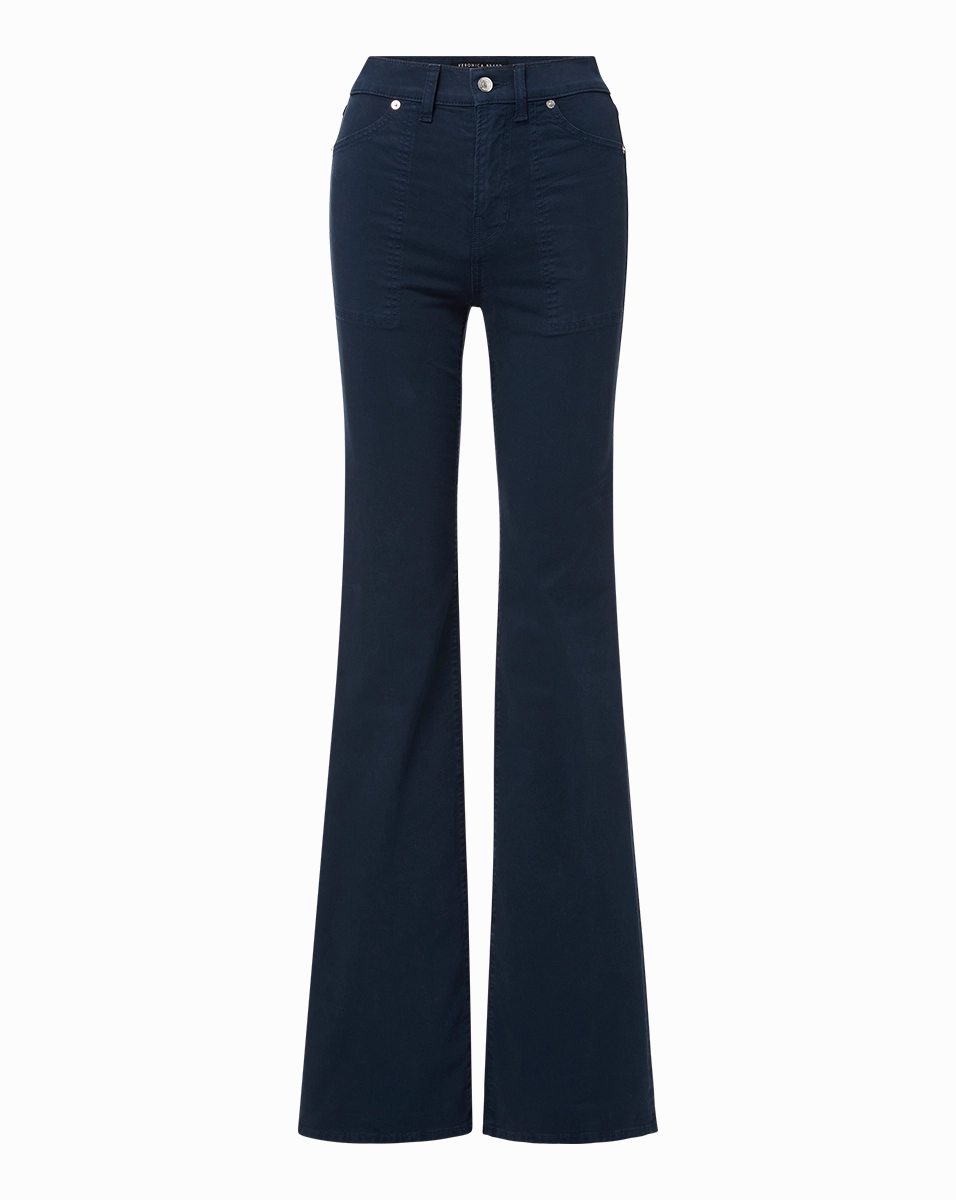 Crosbie Slim Wide-Leg Pant Date Night Casual Friday