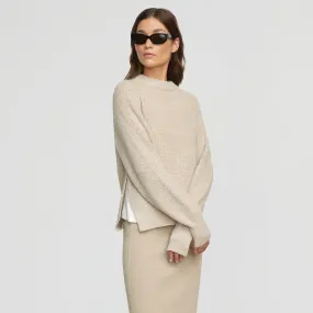 Sport Flex Wear Layered Comfort Wear Roya Marled Boyfriend Sweater