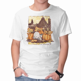 Relaxed fit wear Printed Logo Love Autumn