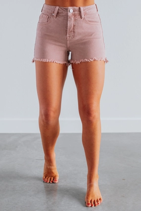 Gabby Risen Shorts - Mauve Summer Fashion