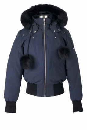 RubberizedButtonClosures Tear Resistant Material Cropped Puffer Jacket