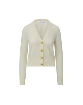 Solene Cashmere Cardigan Light Layer Odor Resistant Knitwear