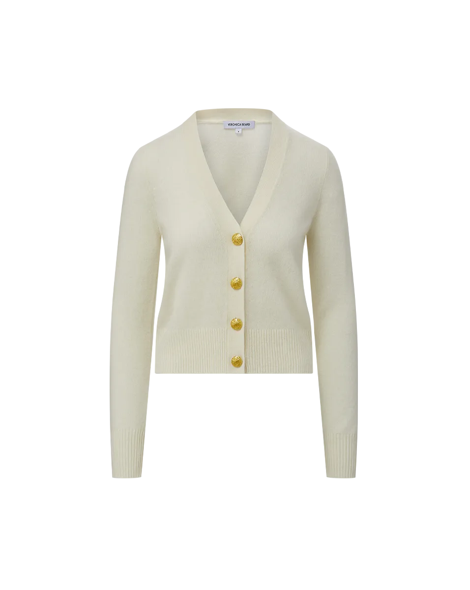 Solene Cashmere Cardigan Ergonomic Sleeve Engineering Durable Fabric