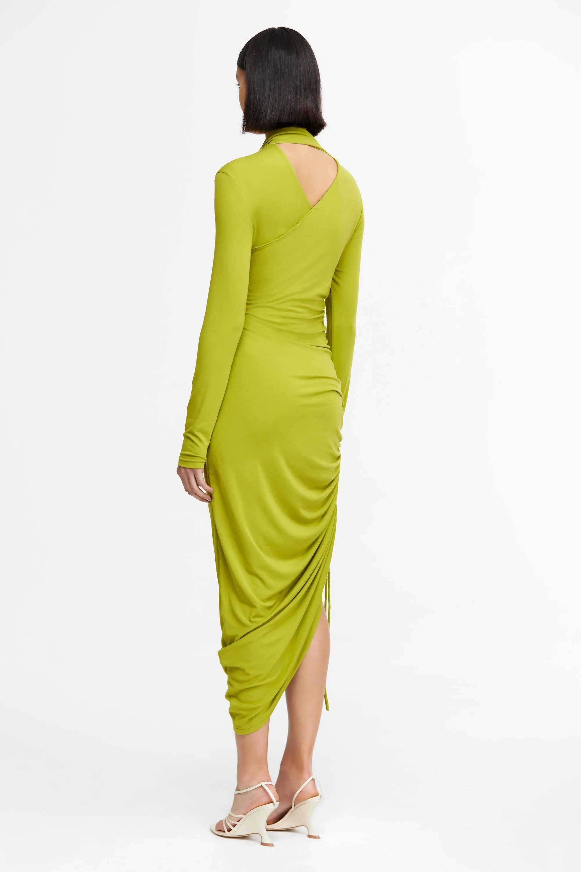 SPONEND MAXI DRESS Magnetic-Closure Semi Formal