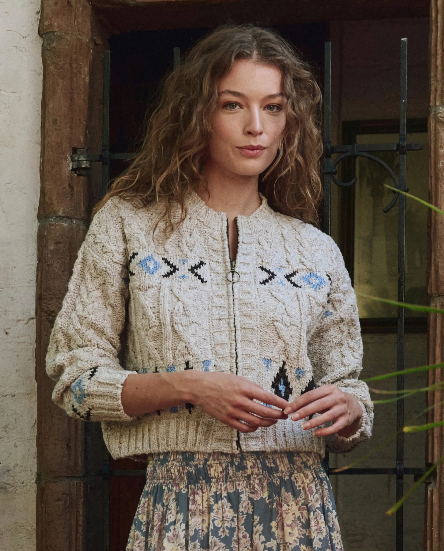 The Cavern Cardigan. -- Oat Cozy Active