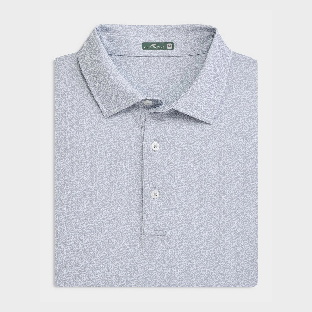 Frost Antlers Printed Performance Polo Business Travel