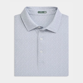 Frost Antlers Printed Performance Polo Business Travel