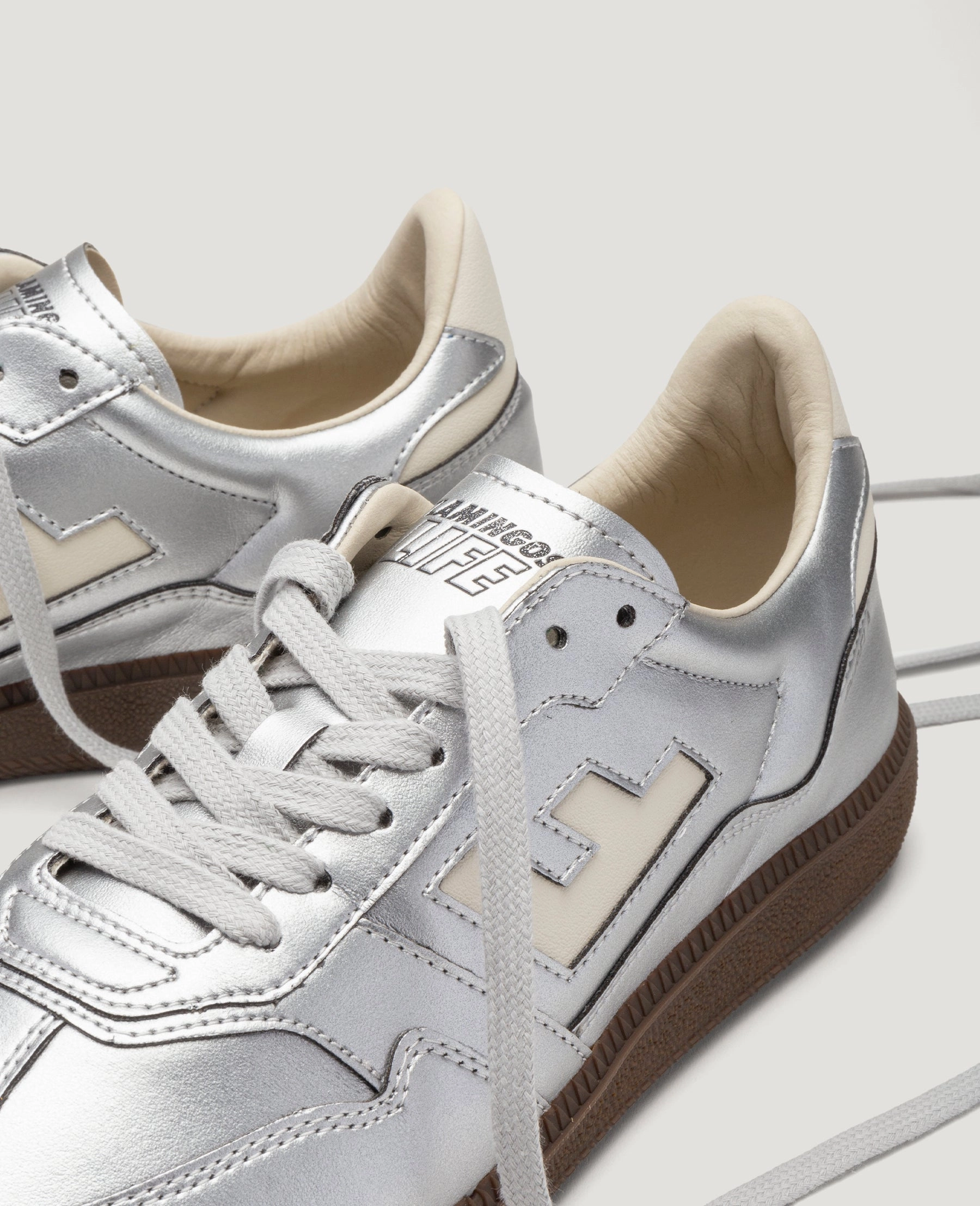 Slip   On Design Shock Absorbing TPU Burela Slim in Silver from Flamingos Life