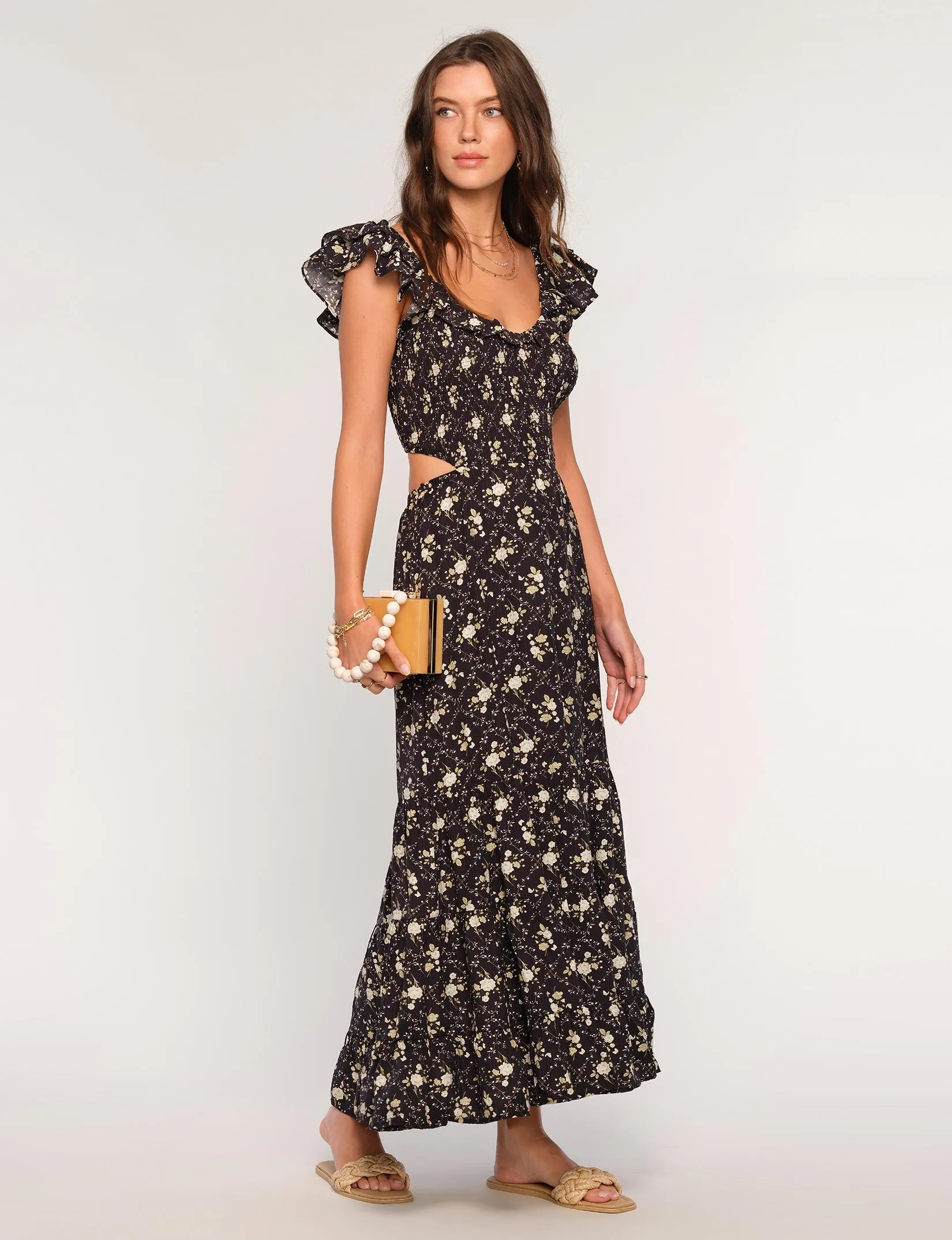 Irene Dress Simple Texture