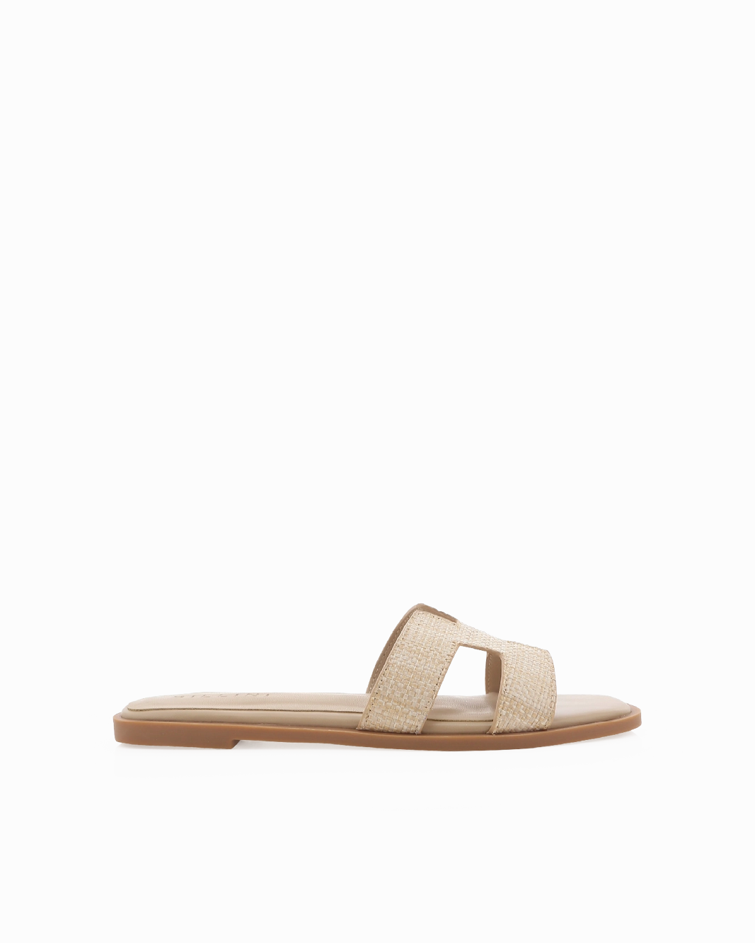 Easy-to-wear Sandals Quick Slide GORDY - NATURAL RAFFIA