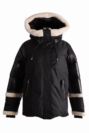 Cyrah Down Shealing Trim Parka Heat Reflective Tech Impact Absorbing Back Panels