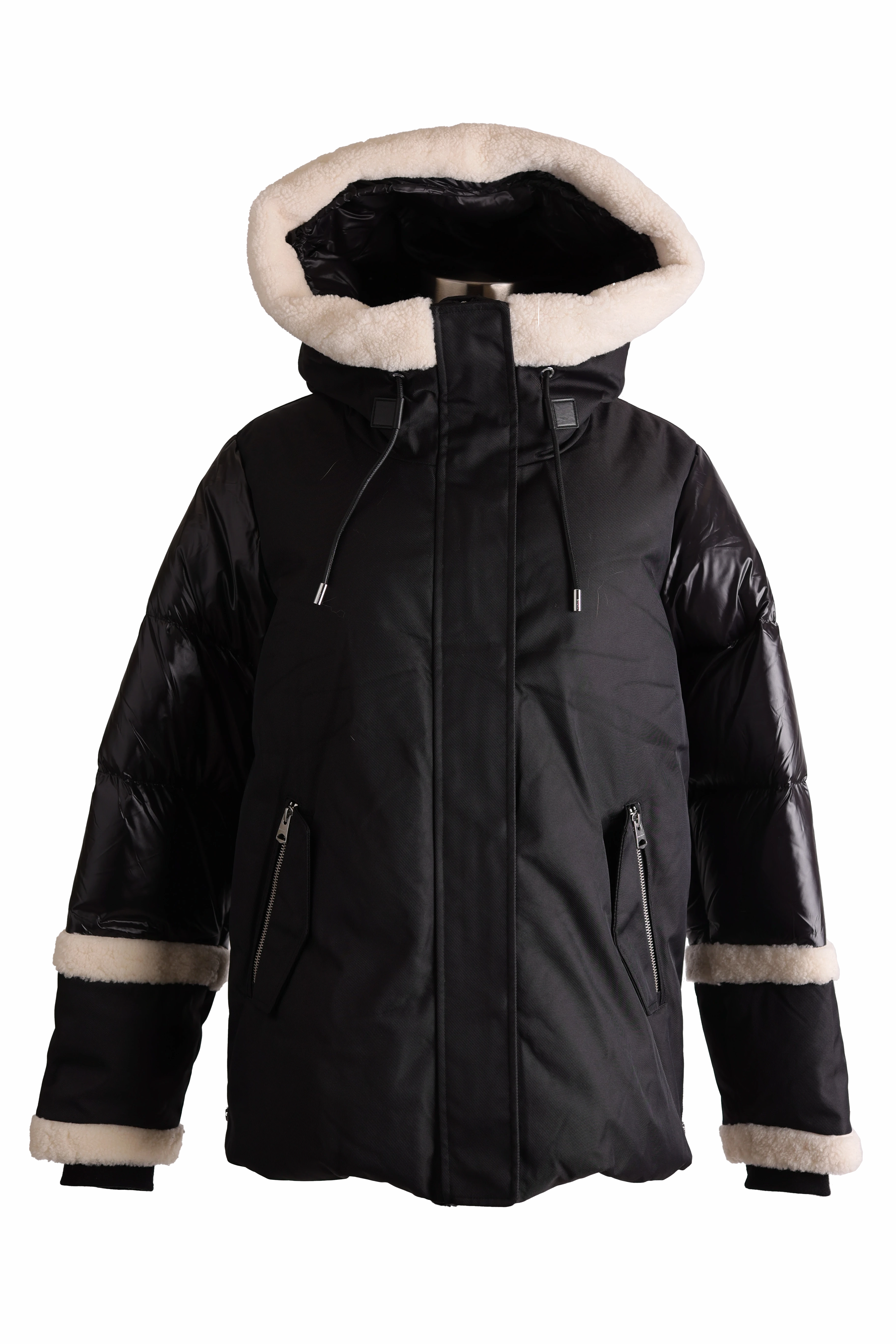Cyrah Down Shealing Trim Parka Heat Reflective Tech Impact Absorbing Back Panels
