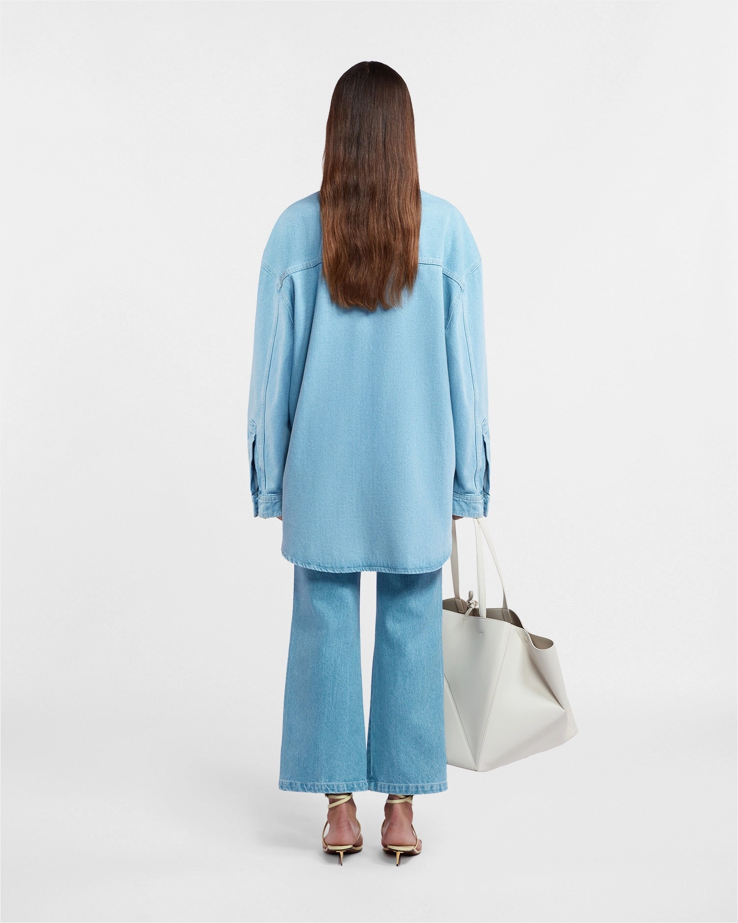 Premium Finish Aarna - Denim Shirt - Eco Light Wash