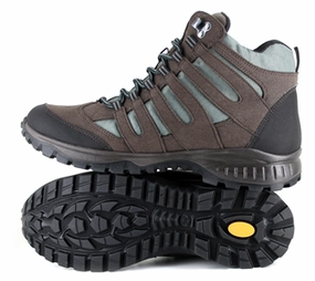 Approach Mid Brown Hiking Boot from Vegetarian Shoes Comfortable Walk