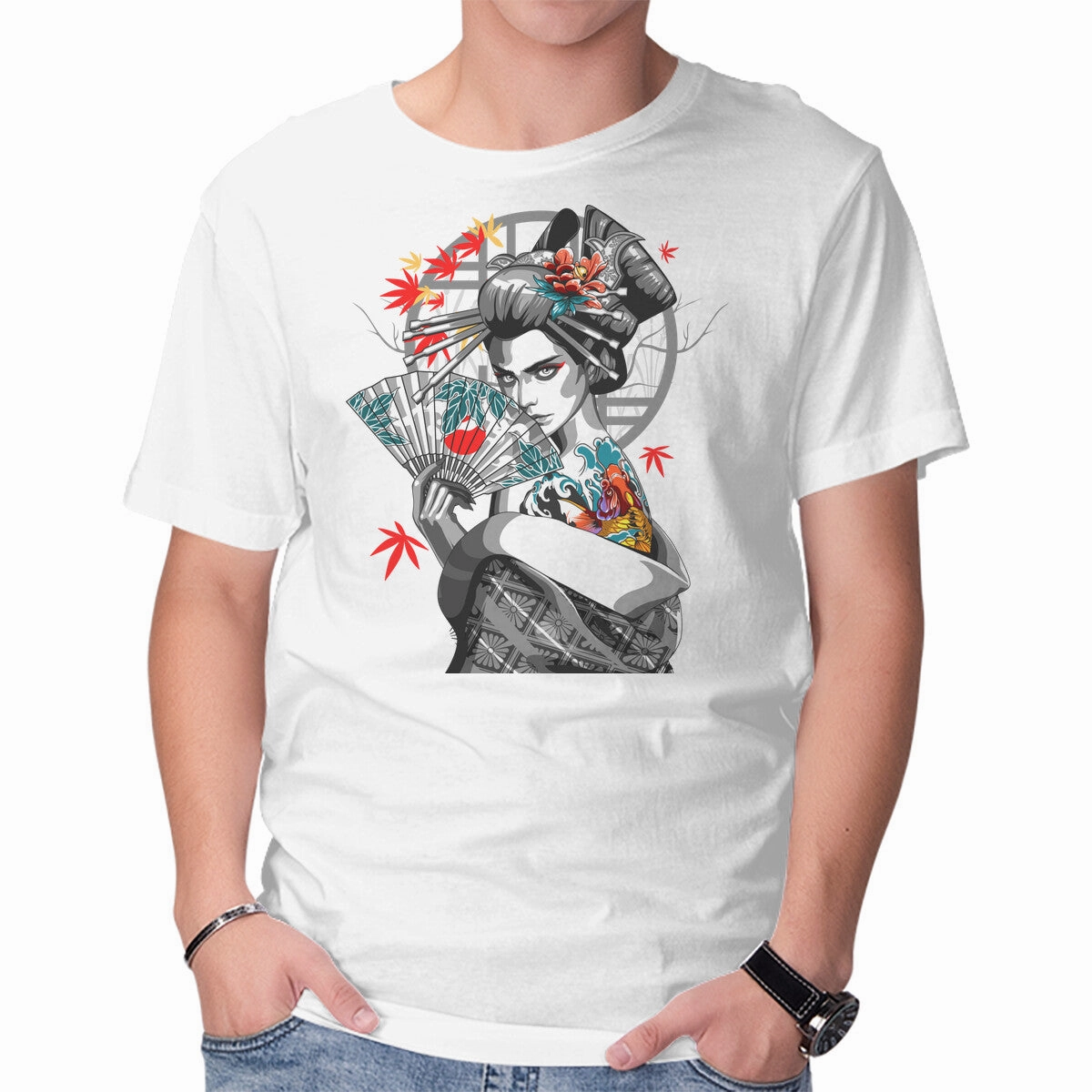 TemperatureControl Fabric Fit For Comfort Irezumi II Geisha