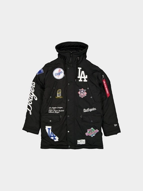LOS ANGELES DODGERS X ALPHA X NEW ERA N-3B PARKA SoftInnerLayer