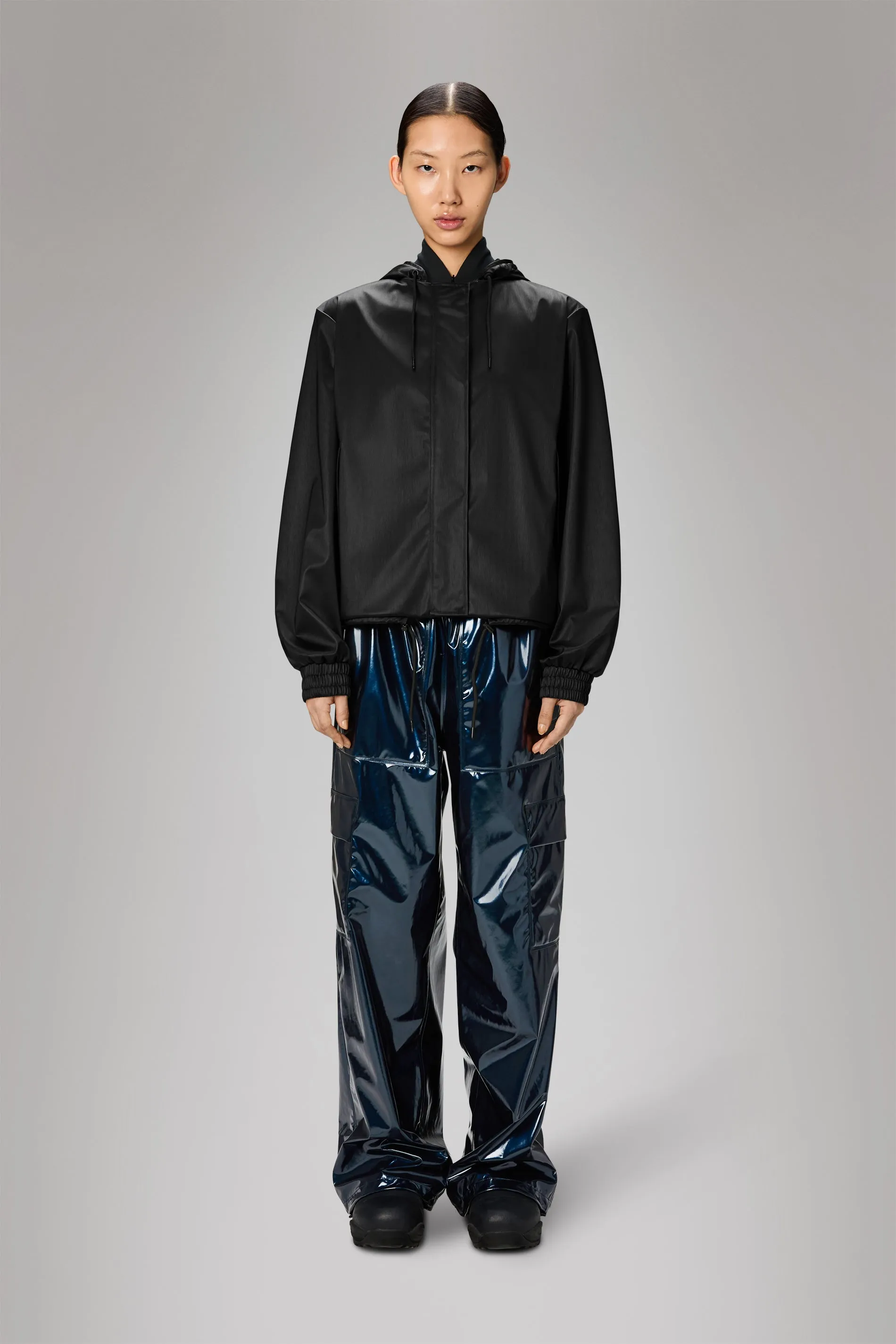 Non Restrictive Armholes String W Jacket