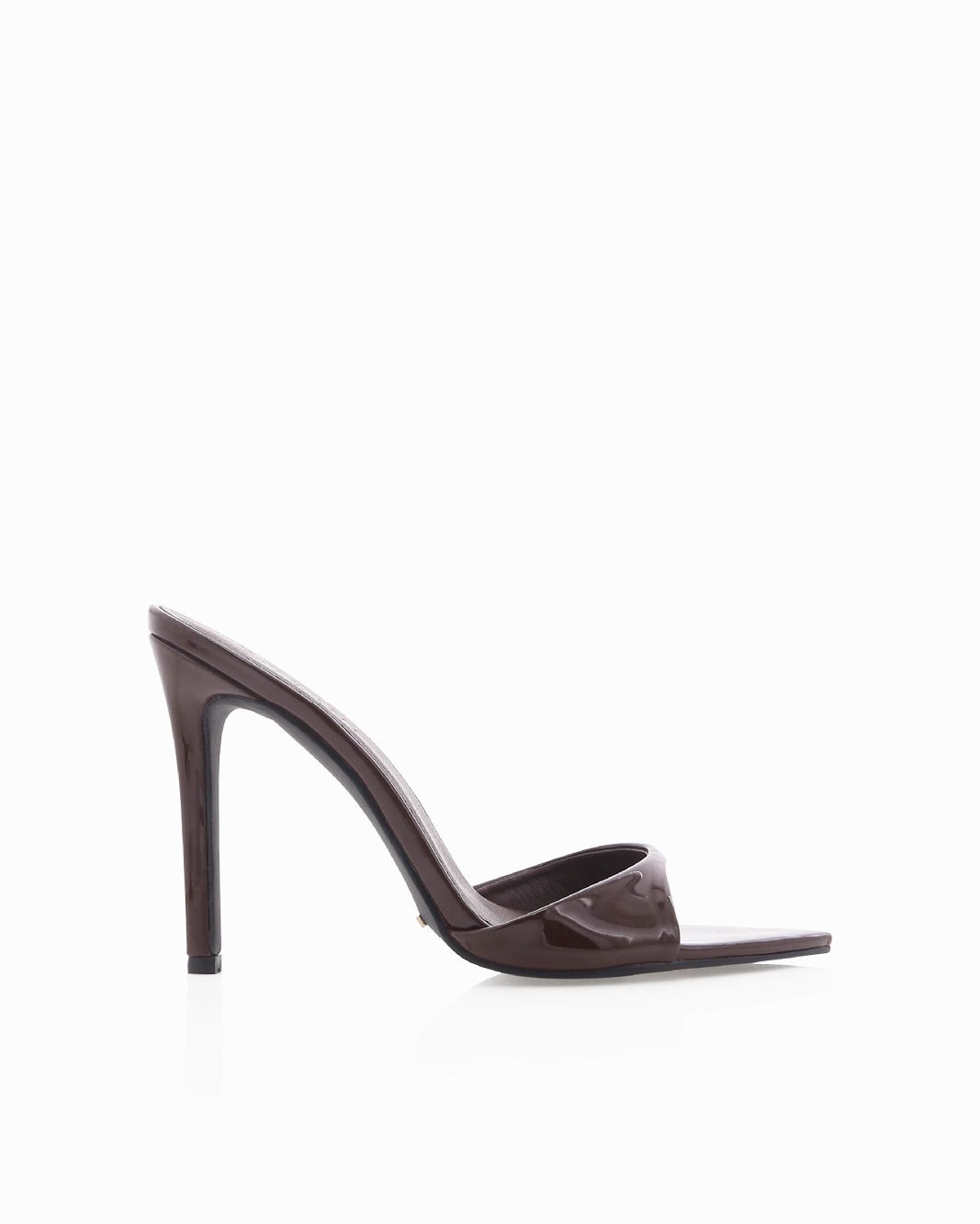 QUINBY - CHOCOLATE PATENT Ankle Strap