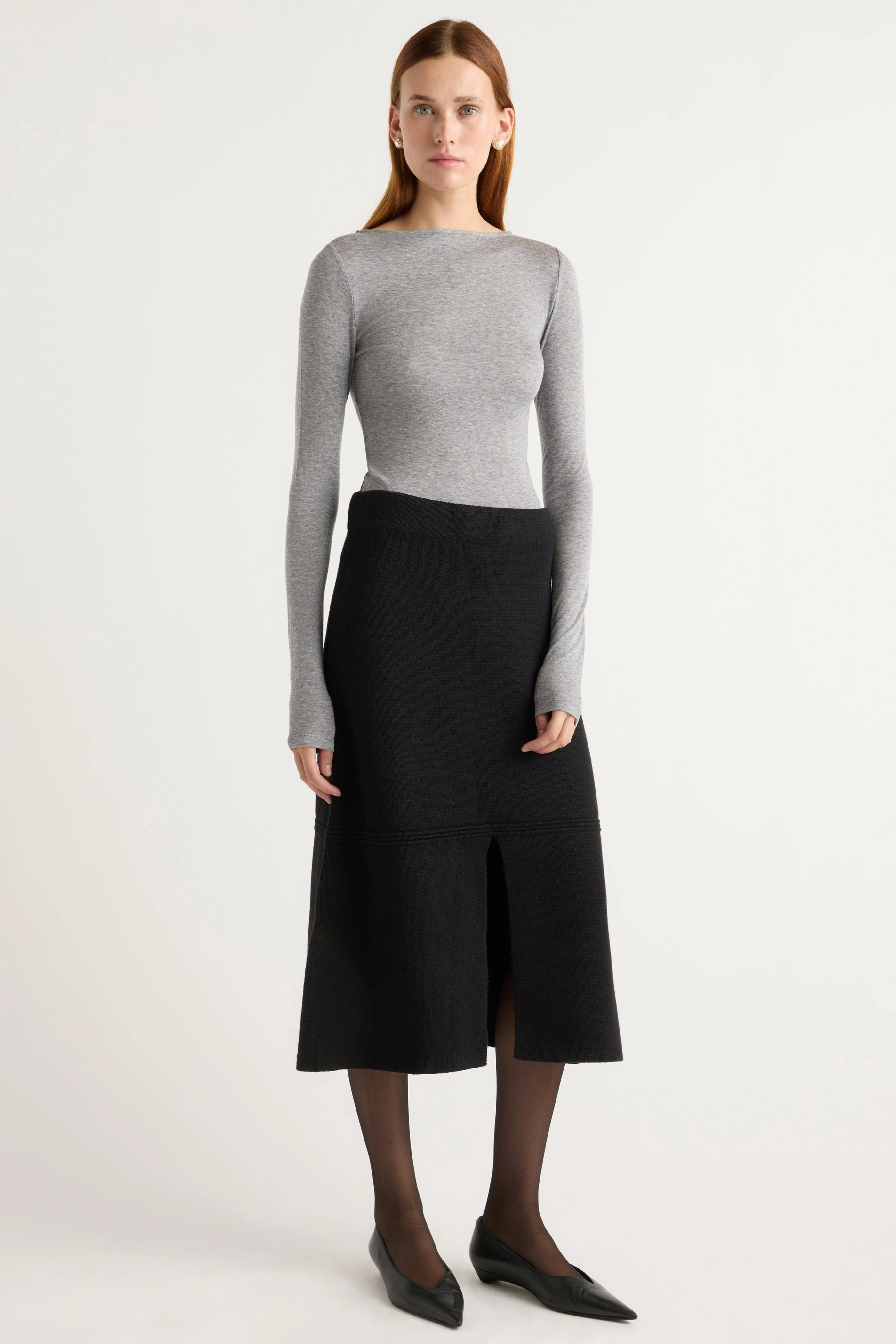Lora Organic Cotton-Wool Skirt Photoshoot Ready