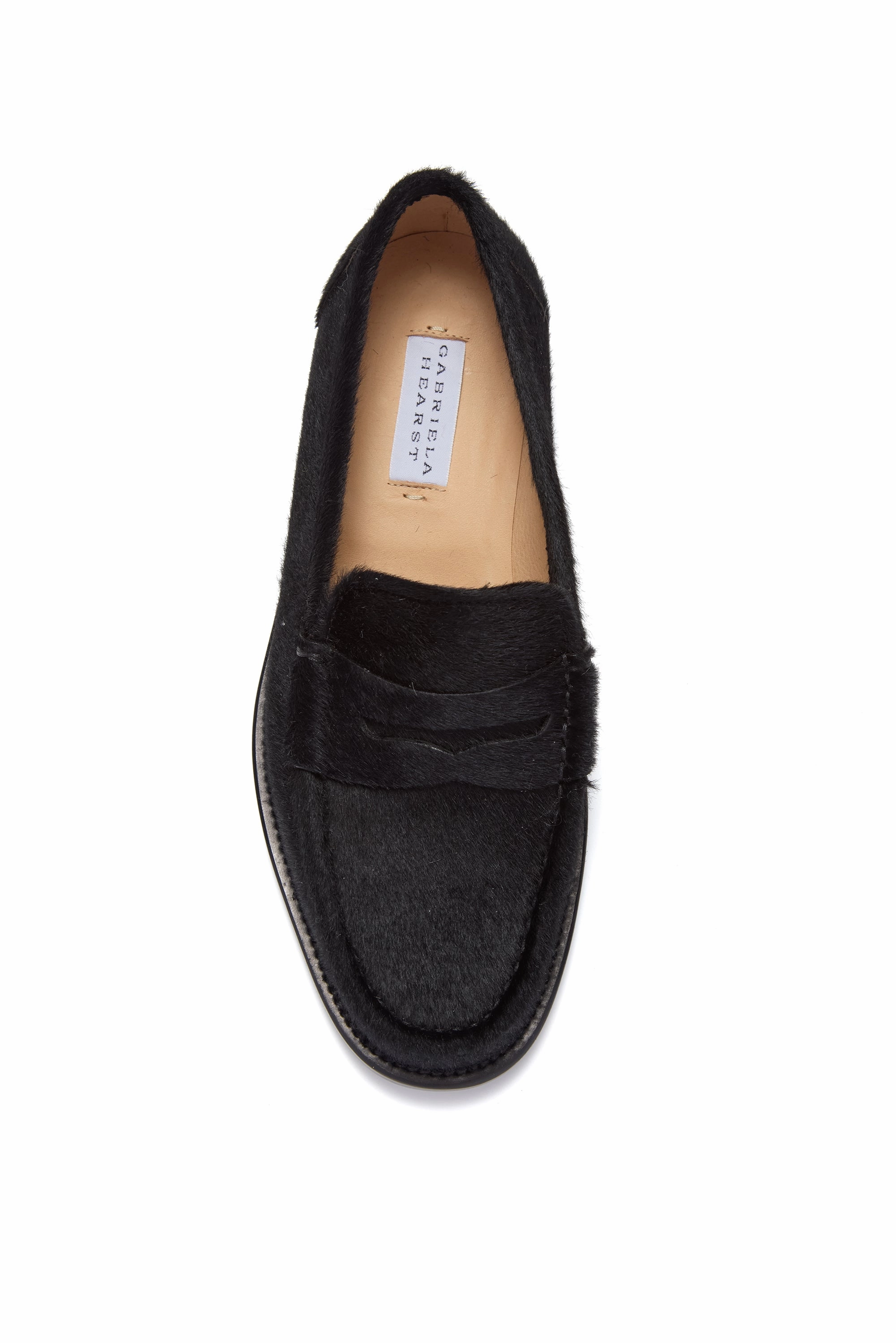 Pierre Loafer in Black Pony Hair Reliable Comfort Walk Grip