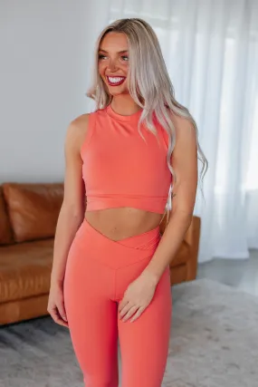 Mallory Crossover Tank - Watermelon well - ventilated