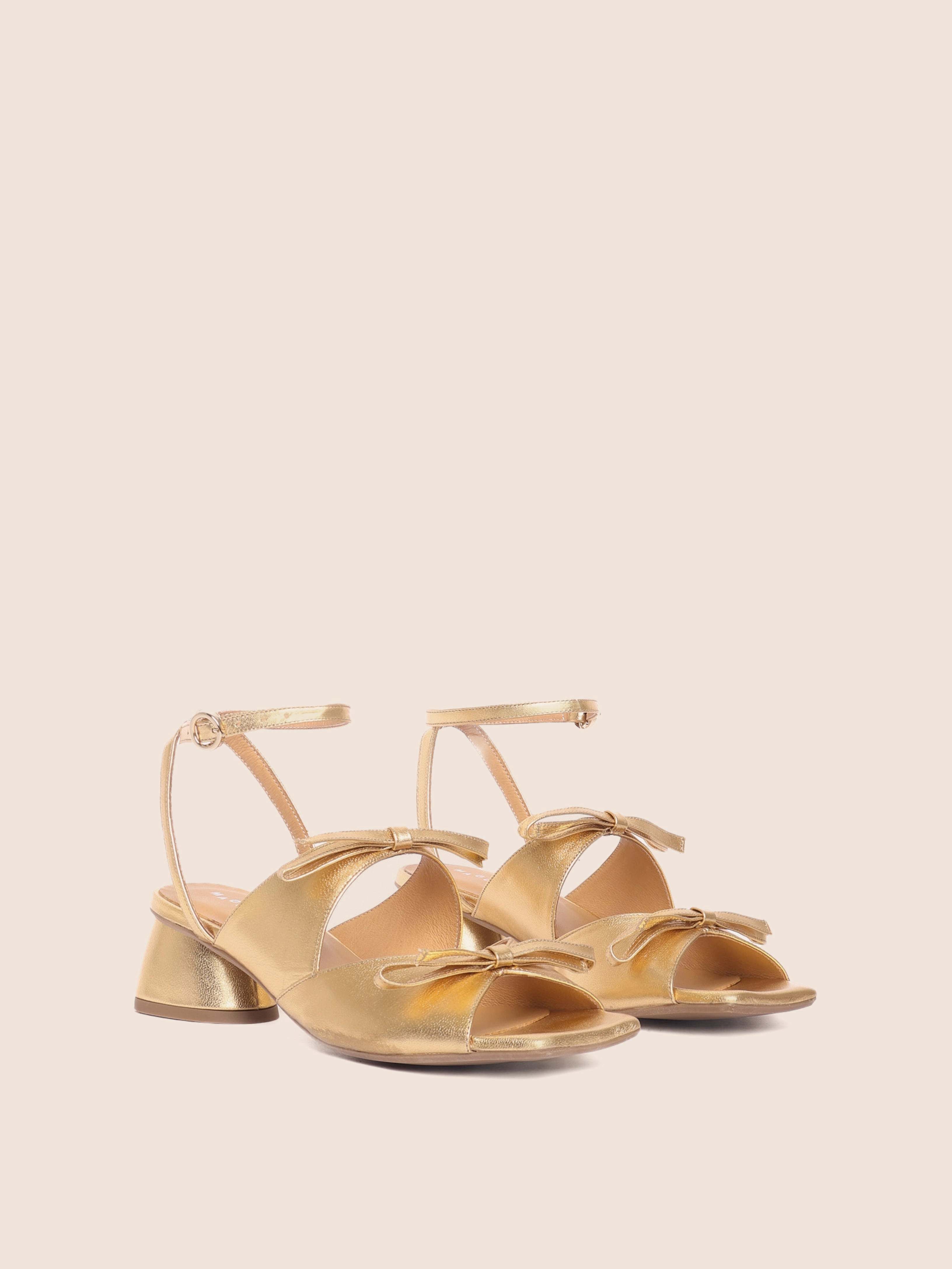 Formal Sandals Fashion Sandals Mira Gold Heel