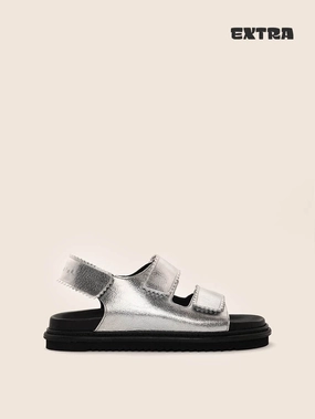 Tavira Silver Sandal Sleek Casual Shoes