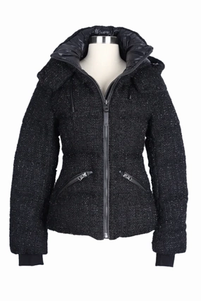 Timeless Piece Madalyn Tweed Down Puffer Jacket