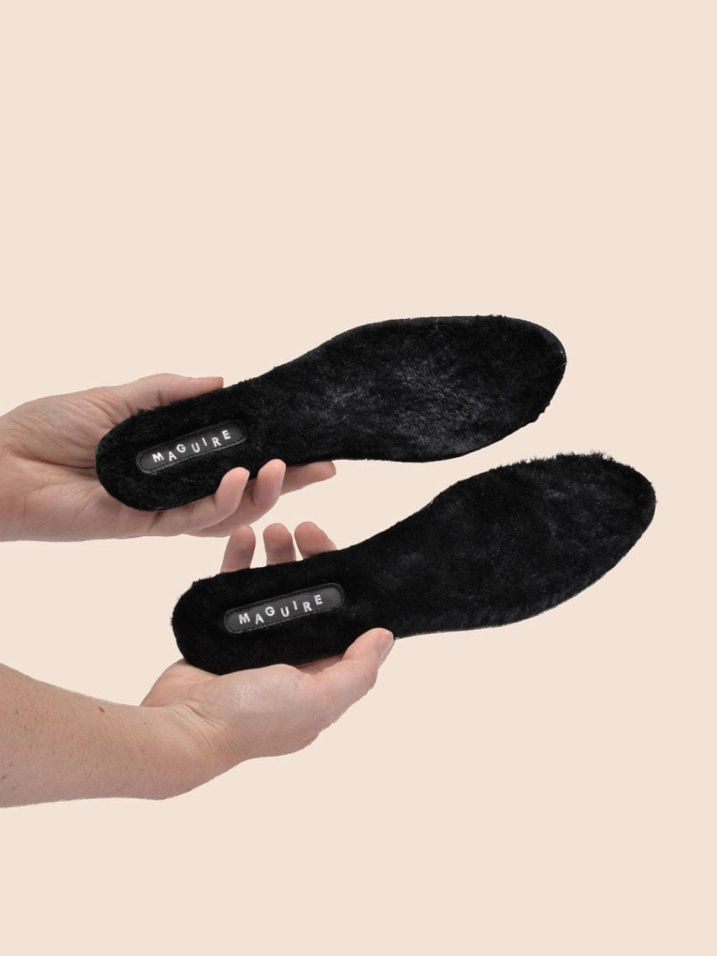 Seamless Comfort River Crossing Anti microbial coating Shearling Insoles