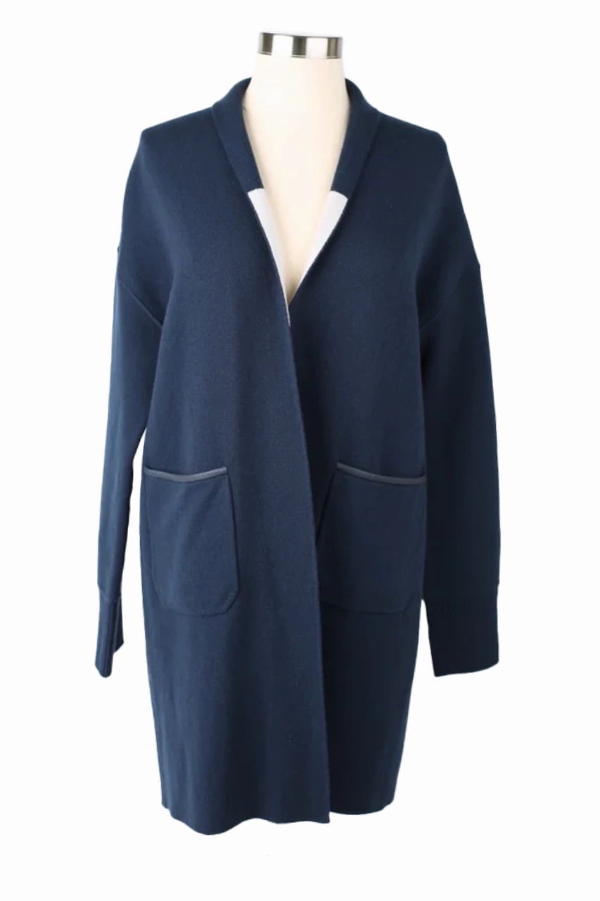 Secure Closure System Baby Cashmere Reversible Dress Coat