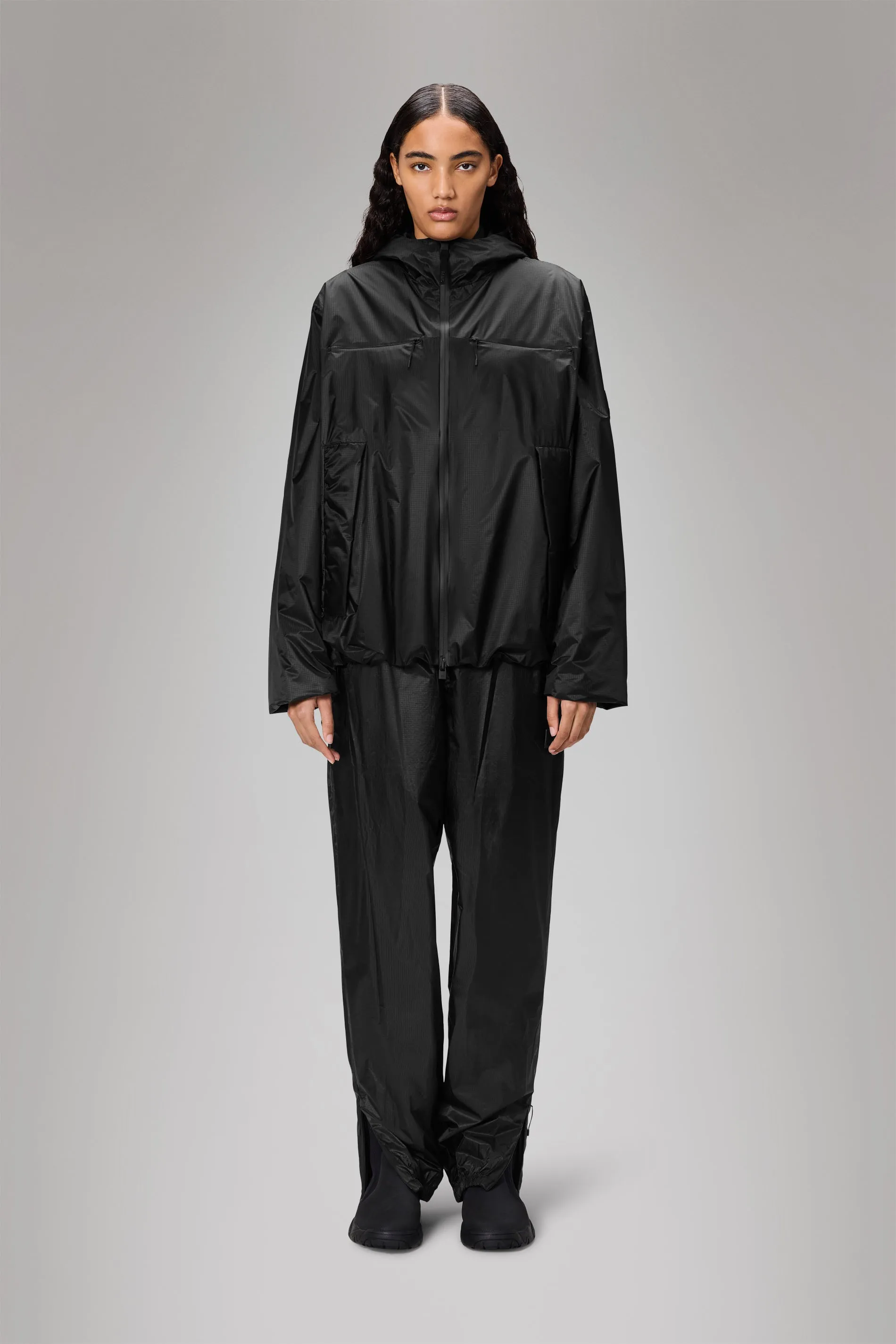 Oversized Silhouette Kauto Insulated Pocket Jacket