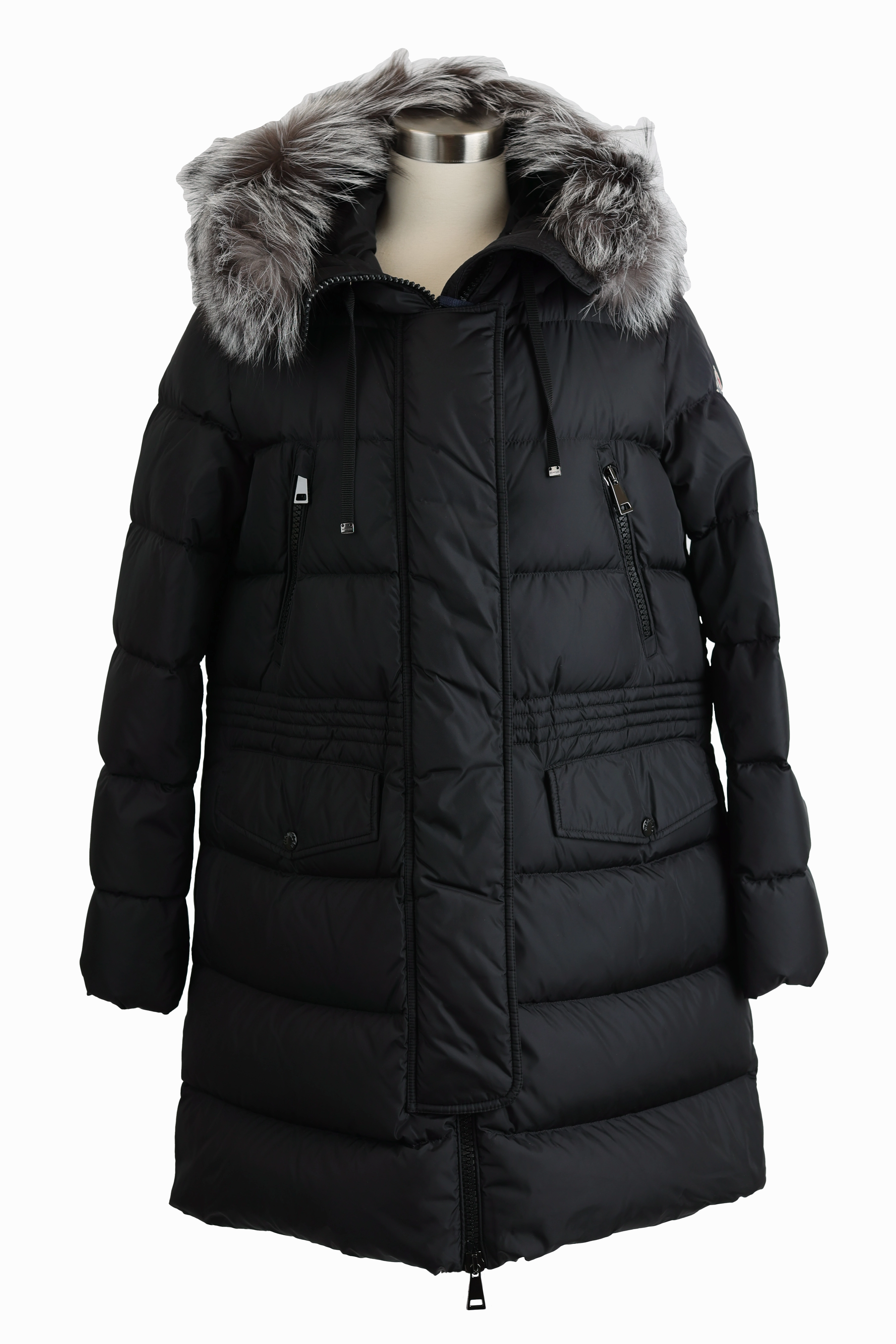 Aphroti Down Parka W/ Fur Hood WrinkleFreeFinish Subtle Fashion Fit