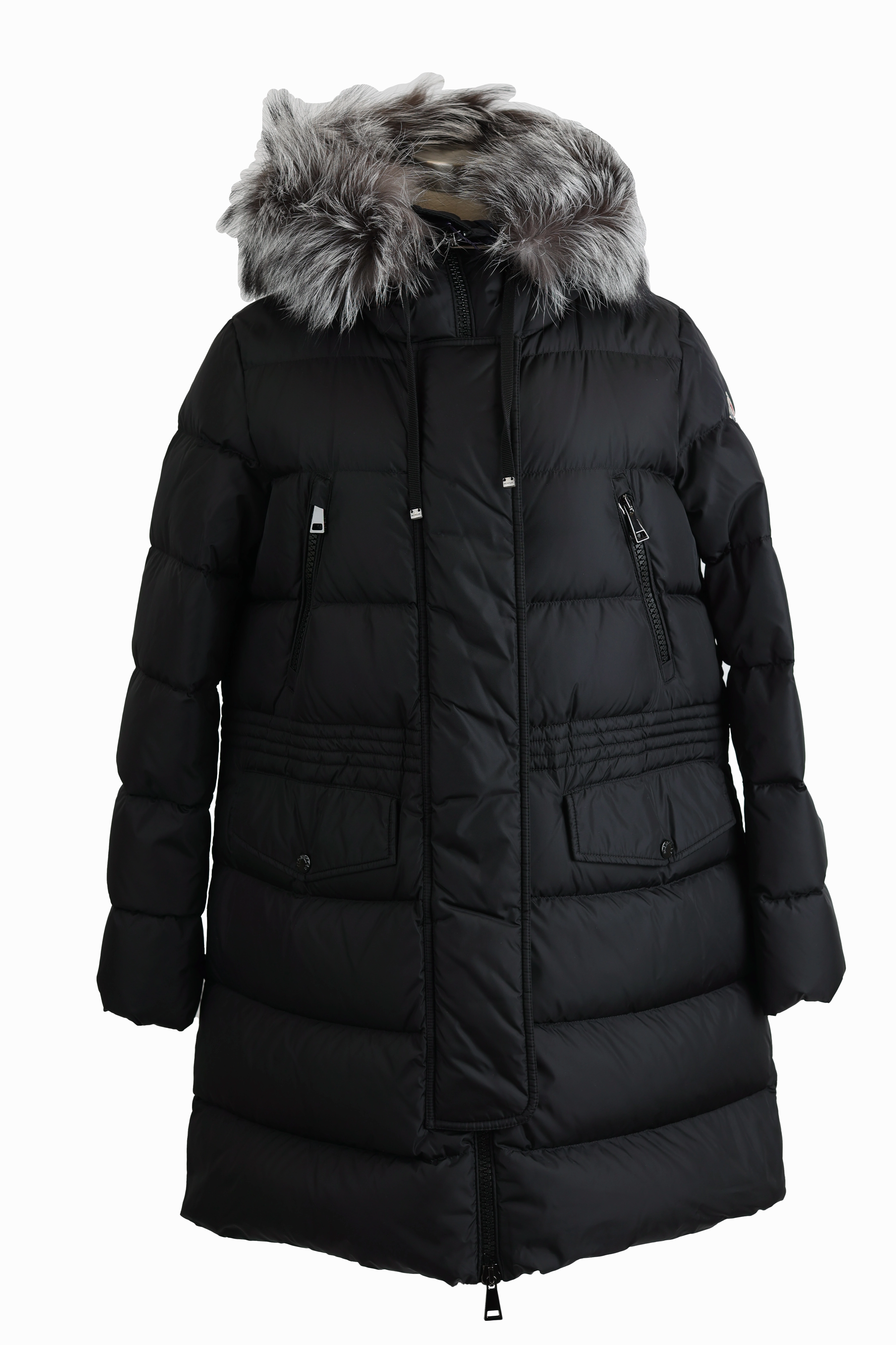 Aphroti Down Parka W/ Fur Hood Sleek Utility