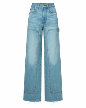 Taylor Wide-Leg Jean with Chaps Comfortable fit