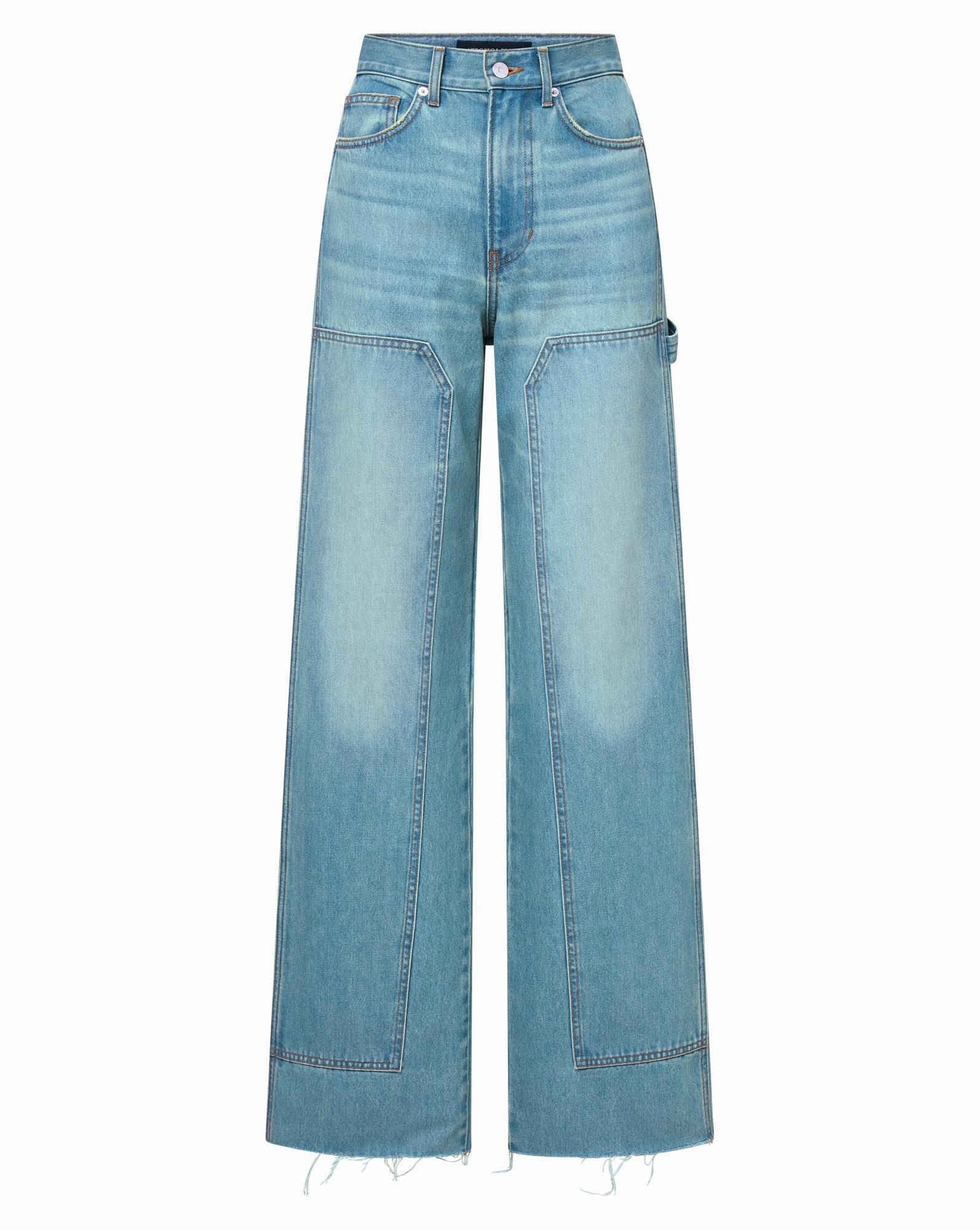 Taylor Wide-Leg Jean with Chaps Comfortable fit