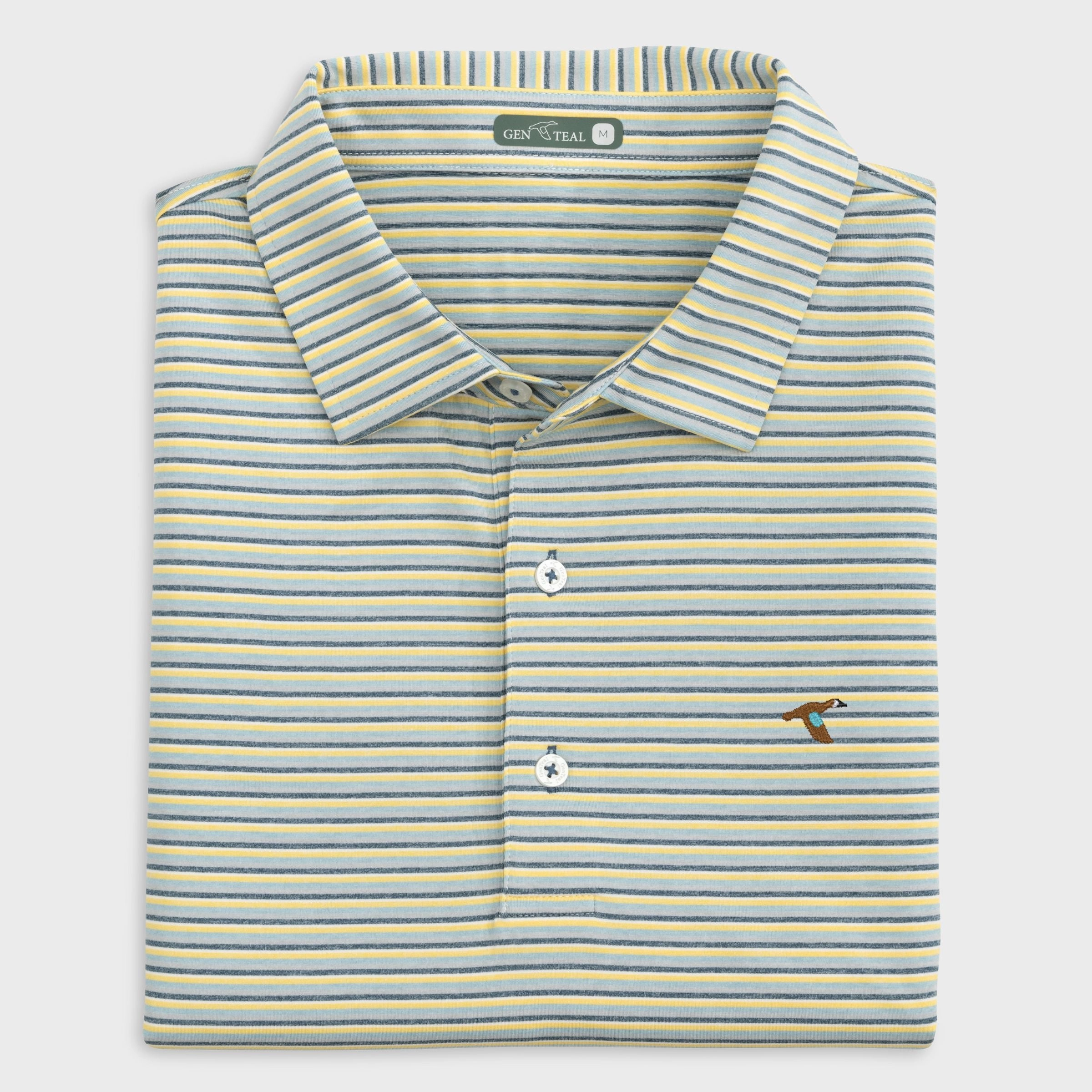 Barstow Performance Polo Yarn Dyed Collar Stretch Comfort