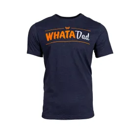 Navy WhataDad Tee BondedShoulder