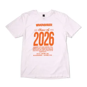 Class of '26 Tee Breathable Lining Compression Fit Engineering