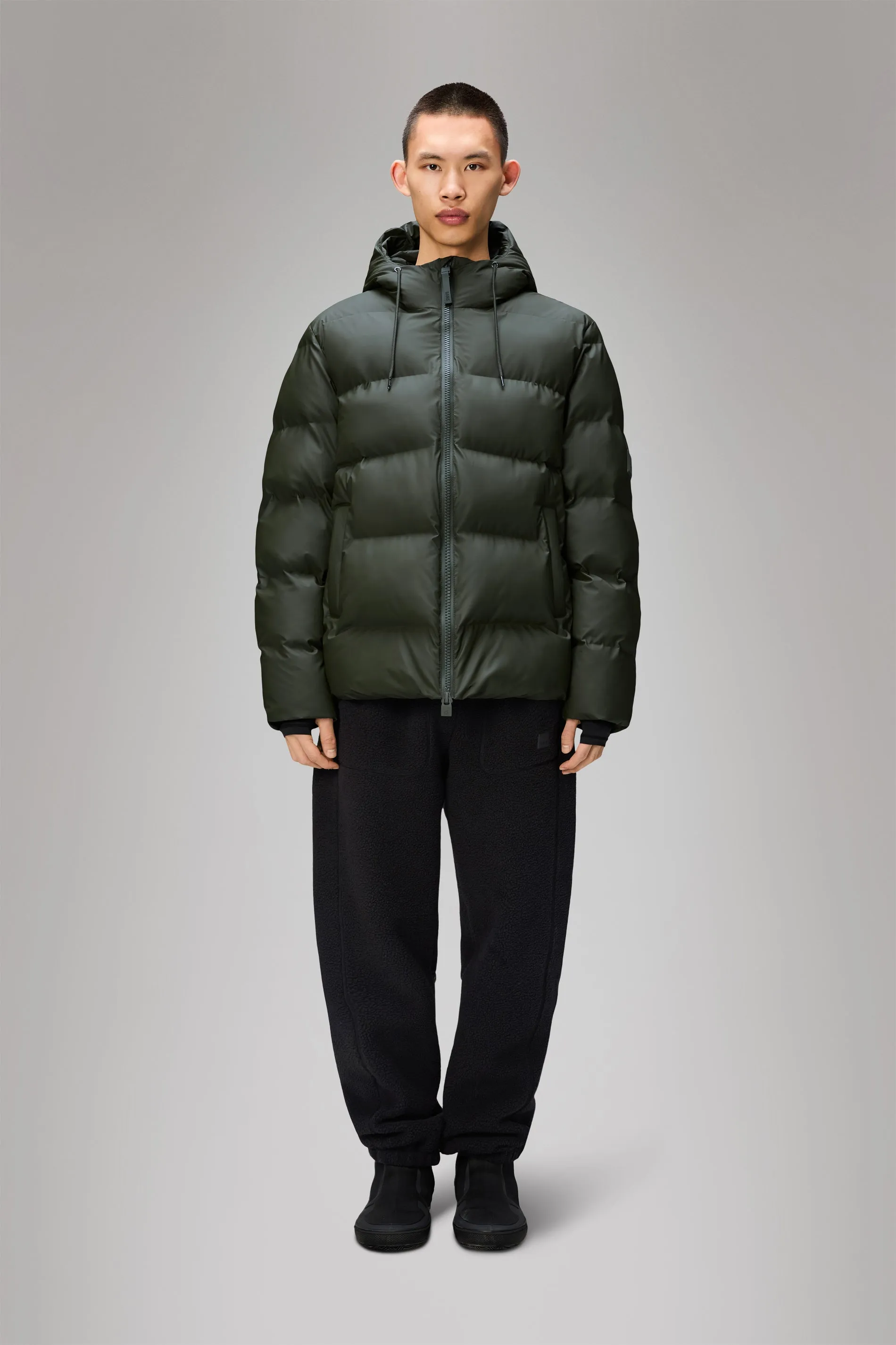 Alta Puffer Jacket Minimal Travel Look Comfy Layers
