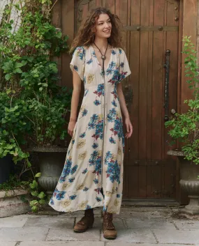 The Laurel Dress. -- Sungold Floral Elegant Simplicity