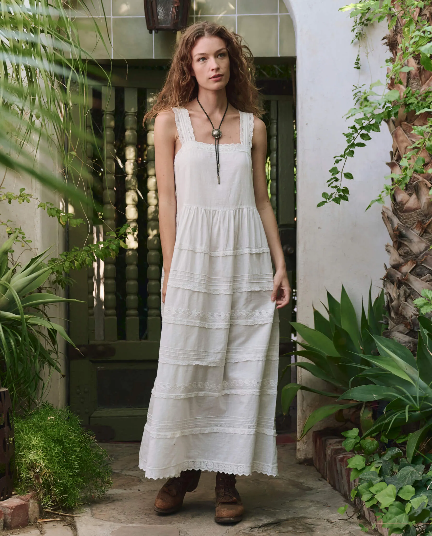 The Reverie Dress. -- White Comfortable Touch
