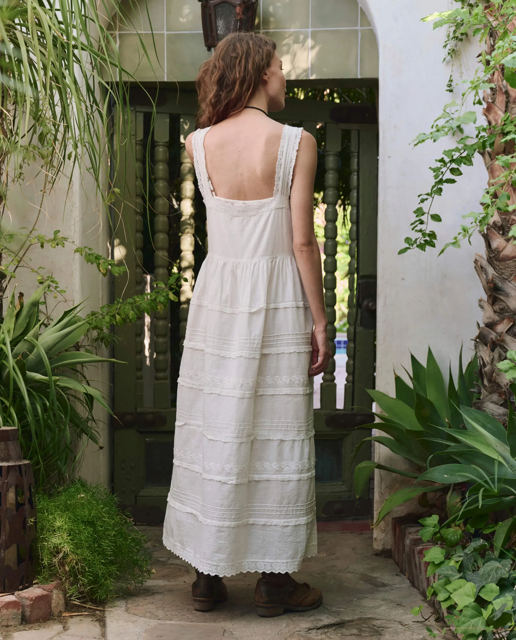 The Reverie Dress. -- White Winter Proof